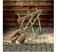 LUXS 3 Pieds Chevalet de Sciage Pliable pour La Coupe du Bois 84*80*80cm