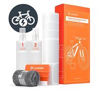 Luxshield Film de Protection Cadre du vélo électrique pour VTT, BMX, etc. - Pack de 20 pièces Contre des éclats de Pierres - Transparent Mat & Autocollant