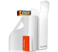 Luxshield Film de protection de peinture 20x200cm pour voitures, motos, vélos - autocollant, au mètre, transparent brillante, fabriqué en Allemagne