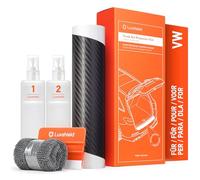 Luxshield Film Protection Seuil de Coffre Voiture pour VW T-Roc 1 (I) A1 I 2017-2025 Pare Choc Arriere - Carbone Noir