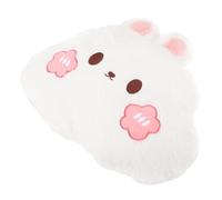 Luxshiny 1 Coussin Moelleux pour Voiture Oreiller Lombaire Peluche Lapin Mignon Toutes Saisons Confort Décoration Intérieure Auto pour Garçon et Filles et Femmes