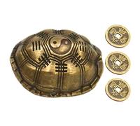 Luxshiny 1 Ensemble Pendentif Carapace De Tortue De Divination Divination Carapace De Tortue ation Orner Décor Pièce Ancienne Chinoise Pièce