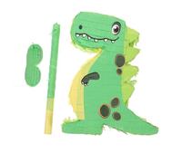 Luxshiny 1 Ensemble Piñata Dinosaur avec Masque et Décorations de Fête Anniversaire Thème Dinosaure pour Activité de Jeu Amusante et Interactive