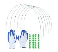 Luxshiny 1 Ensemble Support de Jardin Arceau pour Tunnel de Culture Support Pratique et pour et Jardinage