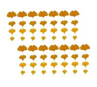 Luxshiny 1 Jeu Décoration Automnale Ginkgo Artificielles pour Mariage Et Événements Ornements Colorés pour Table Et Mur pour Créations Et Décorations 108 Pièces