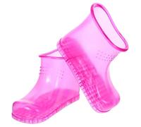Luxshiny 1 Paire de Bottes de Massage des Pieds en Pvc Grosse Taille Jusqu'à 45, Capacité 1500ml, Semelle de Massage, Facile à Nettoyer, pour Sauna et Salle de Bain Style Plusieurs styles