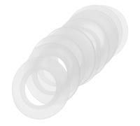 Luxshiny 10 Joints Toriques pour Bouchon de Vidange et Anneau de Trop-Plein en Silicone, Étanchéité, Résistance à L'Usure, Design Minimaliste, pour Évier à Clapet Poussoir, Usage Salle de