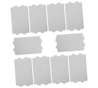 Luxshiny 10 Pièces Mica Isolante Pour Four à Micro-ondes Kit De Guide De Rayonnement Résistant Chaleur Accessoires De Micro-ondes