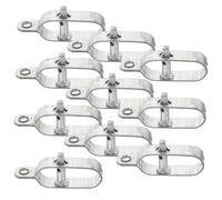 Luxshiny 10 pièces Tendeur de Câble Acier Lot de Pratique et Durable pour Corde et Fil Outil de Serrage et Réutilisable pour Utilisation à Long