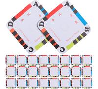 Luxshiny 100 Cartes à Tisser en Carton pour Métier à Tisser DIY, Surface Lisse, Facile à Utiliser, pour Atelier de Tissage Créatif