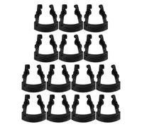 Luxshiny 100 Clips de Tube en Plastique Noir pour Conduite de Carburant, 100 Pièces, Agrafes U-type Universelles pour Filtre à Carburant, Clips Durite Compatibles Voitures, Accessoires