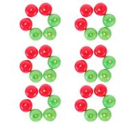 Luxshiny 100 Pièces Petites Pommes en Mousse Faux Rouge Vert Pommes De Noël Simulation Fruits Fausses Pommes Modèle Rouge Délicieuses Pommes Décoration Artificielle pour Magasin