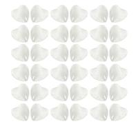 Luxshiny 100 Pièces Présentoir Double pour Verre Couleurs Blanc de Ongles | Cartes Nail Art, Affichage Vernis, Format Pratique, Économie D’usage