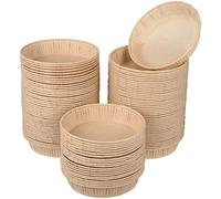 Luxshiny 100pièces Mini Moules à Non-adhésifs Doré Pour Gâteaux Et Desserts Individuels