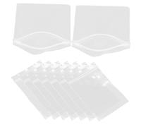 Luxshiny 100pièces Sachets Refermables Transparents pour Rangement Bijoux et Petits Objets Sacs Zippés Emballage pour Expédition Petite Entreprise