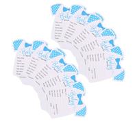 Luxshiny 10pièces Cartes De Vote pour De Genre De Décorations pour Shower Jeu De Prédictions Adorable Et Créatif