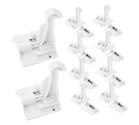 Luxshiny 12pièces Verrous De Sécurité Pour Armoires Et Portes Lot De Verrous Invisibles à Adhésif Fort Empêchant Ouverture Par Garçon Fille Sans Perçage