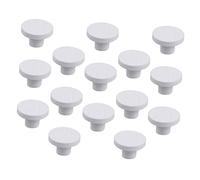 Luxshiny 15pièces Bases Céramiques pour Coraux Petits Plugs Solides pour Propagation Coraux Eau De Mer Aquarium