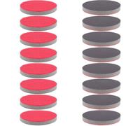 Luxshiny 16 Pièces Kit de Polissage pour Bowling en Éponge, Tampon Rond | Résistance à Déchirure, Dissipation Rapide Chaleur, Surface Nette, Accessoire Pratique pour Entretien