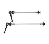 Luxshiny 1paire Brochettes de Roue Vélo Alliage de Titane Léger Serrage Rapide Sécurisé Levier Ergonomique Compatible VTT et Vélo de Route