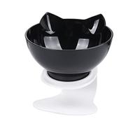 Luxshiny 1Pièce Bol Alimentaire Incliné pour Animaux de Compagnie Bol de Protection Plastique pour Design Ergonomique pour Prévenir Vomissements et Protéger Cou