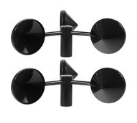 Luxshiny 2 Capteurs de Vitesse du Vent Anémomètre à Coupelle en ABS Robuste Remplacement Solide pour Mesure Précise en Agriculture et Surveillance Météorologique