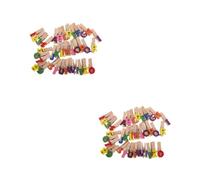 Luxshiny 2 Ensembles Pinces À Linge Numérotées Et Lettres Clips pour Photos Notes Cartes De Visite pour Bureau Maison Et Salle De Classe 35 Pièces * 2