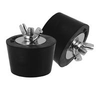 Luxshiny 2 pièces Bouchons Hivernage Piscine PVC Robustes Lot pour Canalisations Refoulement et Stoppers Durables Anti-gel