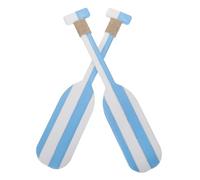 Luxshiny 2 Pièces Décoration Murale Nautique Pagaies Vintage à Suspendre pour Maison de Crémaillère Ornements de Style Méditerranéen pour Amateurs de Navigation et Art Nautique