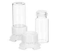 Luxshiny 2 Pièces Distributeur Eau pour Fourmis Plastique Abreuvoir Portable Facile à Installer pour Fourmilière et Insectes
