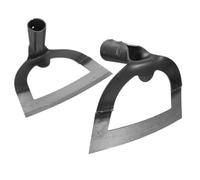 Luxshiny 2 Pièces Houe de Désherbage Creuse en Acier Inoxydable Classique pour Jardinage, Outil Manuel Polyvalent Réduisant la Fatigue et Facilitant Le Désherbage Travail du Sol