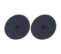 Luxshiny 2 Pièces Outil de Nettoyage pour Groupe de Percolation de Machine à Café, Lot en Caoutchouc Noir, Nettoyage par Back Flushing, pour Machines Espresso et Café