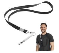 Luxshiny 2 pièces Sifflet Entraînement pour Chien avec Lanière Accessoire pour Stopper Aboiements pour Toutes Races de Chiens et Portable