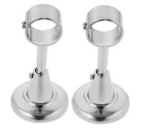 Luxshiny 2 Pièces Supports de Tige de Rideaux Au Plafond Aluminium de Alternative pour Draperies Couleur Sable Accessoires pour Rideaux