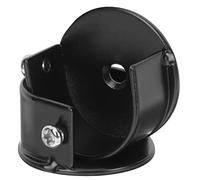 Luxshiny 2 Pièces Supports De Tringle De Placard Lot pour Tringle à Rideau avec Douille De Et Embout De Simple Et Pratique