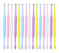 Luxshiny 20 pièces Lot de Outils Nettoyant Cérumen Colorés Cuillères Auriculaires Portables Spirale Kit Doux et Sécurisé pour Retrait Cérumen Facile et Confortable