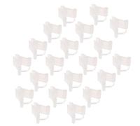 Luxshiny 200 Pièces Pince à Plante de Greffage en PE Blanc, Clips de Support pour Plantes, pour Vignes et Tiges, Jardinage et Greffage, Aide Les Cultures à Pousser Droites