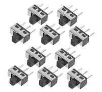 Luxshiny 20pièces à Glissière Vertical Broches Positions Pour Montage Panneau Contrôle Audio Et Électronique