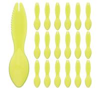 Luxshiny 20pièces Cuillère à Kiwi Multi-usages De Éplucheur Et Dénoyauteur Plastique Réutilisable Outils De Cuisine Pratiques Pour Fruits à Déguster Maison Au Restaurant Ou Au