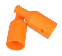 Luxshiny 2pièces Adaptateur de Manche Fileté pour Balai et Serpillère Embout de Remplacement Stable et Sécurisé pour Poignée Télescopique Connecteur Robuste pour Outils de Nettoyage