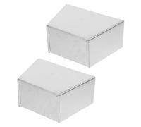 Luxshiny 2Pièces Boîte de Rangement pour Bouchons de Bière Inoxydable Support Pratique pour Collecteur de Capsules pour Bar