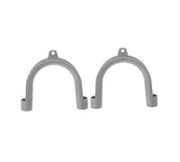 Luxshiny 2pièces Crochet De Lavabo Support u Pour Tuyau De Vidange Collier De Serrage Pour Tuyau De Vidange De Machine à Laver Guide De De u Crochet De