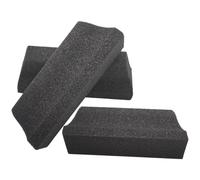 Luxshiny 3 Pièces Éponge Dure pour Nettoyage de Poils de Barbe et Évier, Accessoire Polyvalent Toilettage Masculin à Domicile