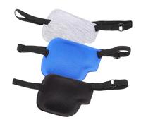 Luxshiny 3 pièces Eye Patch Set Portable Daily Use Eye Protector For Amblyopia Correction Comfortable Breathable For Adults And Children