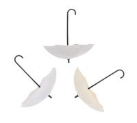 Luxshiny 3 pièces Jouets pour Petits Hamsters Plateforme Murale Forme Parapluie Sensoriel pour Rongeurs Petits Animaux Décoration Cage