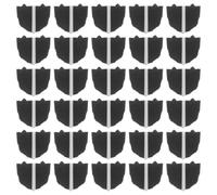 Luxshiny 30 Pièces Capuchon de Fader pour Table de Mixage, Capuchon de Potentiomètre, Caoutchouc Noir, Ouverture 4mm, Ajustement Ferme, pour Consoles Audio, Ingénieurs du Studio