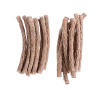 Luxshiny 30 pièces Corde Allume Feu Cire Abeille Corde de Survie Imperméable pour Camping et Randonnée Allumeur de Feu Fiable et Durable