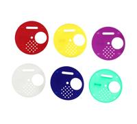 Luxshiny 30 pièces Disques Entrée de Ruche Ronde Plastique Outils Apiculture Ventilation Nid Abeilles Protection Souris pour Ruches Vertes Ajustables
