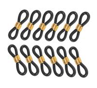 Luxshiny 300 Pièces Bandes de Pattes de Poulet Noires Réglables Correcteurs Légers et Durables pour Poussin Aide à Maintien et Protection des Jambes Adaptées Poulets Cailles Perroquets