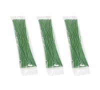 Luxshiny 300 Pièces Clips Câbles de Jardin en Fil Plastique Vert, 20 Cm, Attaches Flexibles pour Plantes Grimpantes, Tuteurs et Supports, Kit de Fixation pour Jardin et Horticulture
